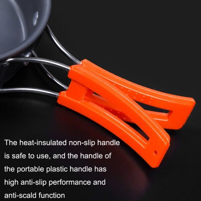 Hewolf HW-K1501 4–5 Personen Outdoor-Aluminiumkocher, tragbare Aufbewahrung, Camping-Set, HW-K1501 – Bild 5