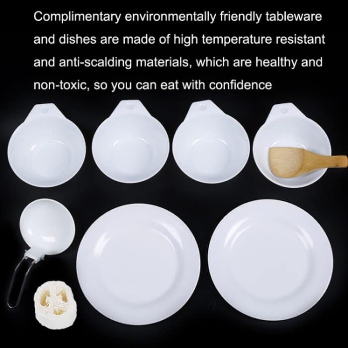 Hewolf HW-K1779 4–5 Personen Outdoor-Aluminiumkocher, tragbare Aufbewahrung, Camping-Set, HW-K1779 – Bild 9