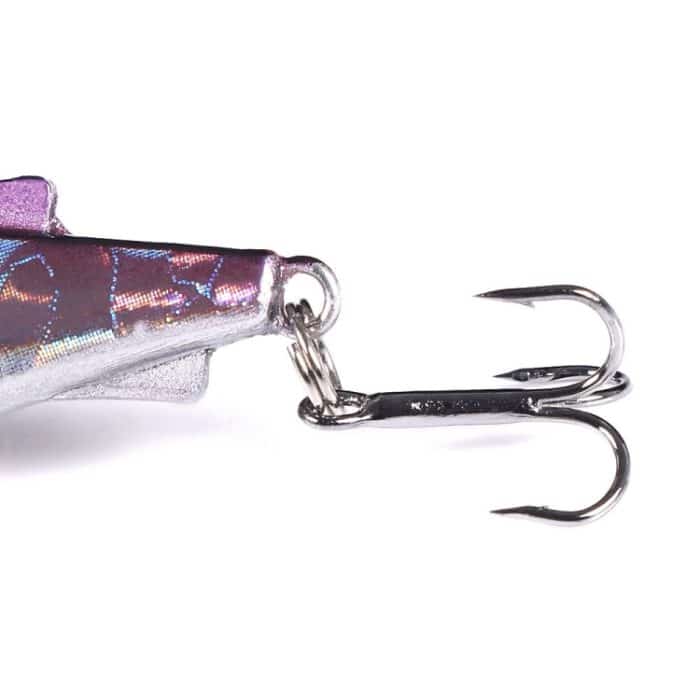 HENGJIA 4 cm 4 g untergetauchter Trembler Schwimmen VIB Luya Fischköder Microbe Warbler Kunstköder – Bild 7