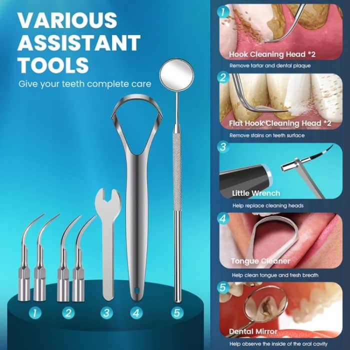 Ultraschall-Zahnsteinentfernungs-Zahnsteinentferner, Heim-Zahnreinigungsinstrument – Bild 7