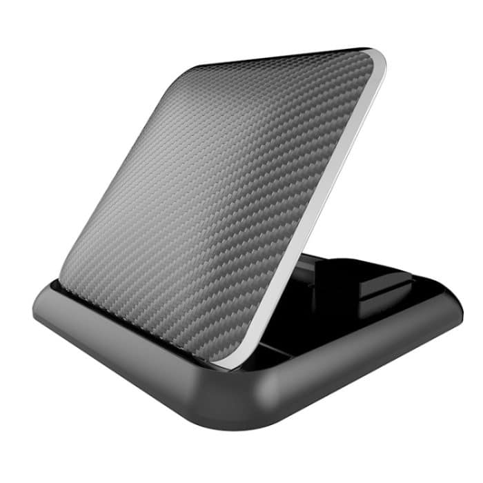Auto-Handyhalterung, Kohlefaser-Muster, Silikon-Armaturenbrett-Halterung – Bild 2