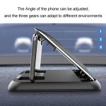 Auto-Handyhalterung, Kohlefaser-Muster, Silikon-Armaturenbrett-Halterung – Bild 6