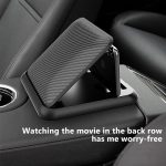 Auto-Handyhalterung, Kohlefaser-Muster, Silikon-Armaturenbrett-Halterung – Bild 8