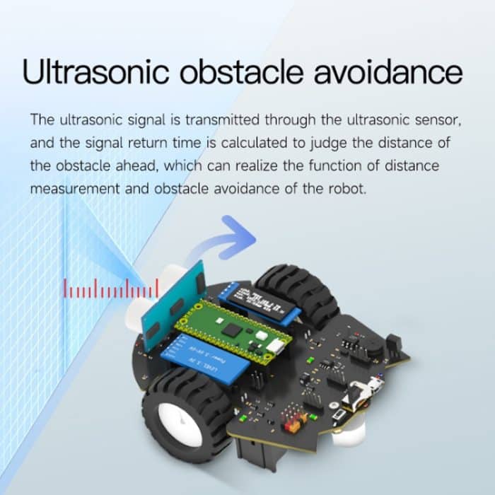 Yahboom Python-Programmierung Smart Car Development Board Kit für Raspberry Pi Pico, Pico Robot – Bild 17