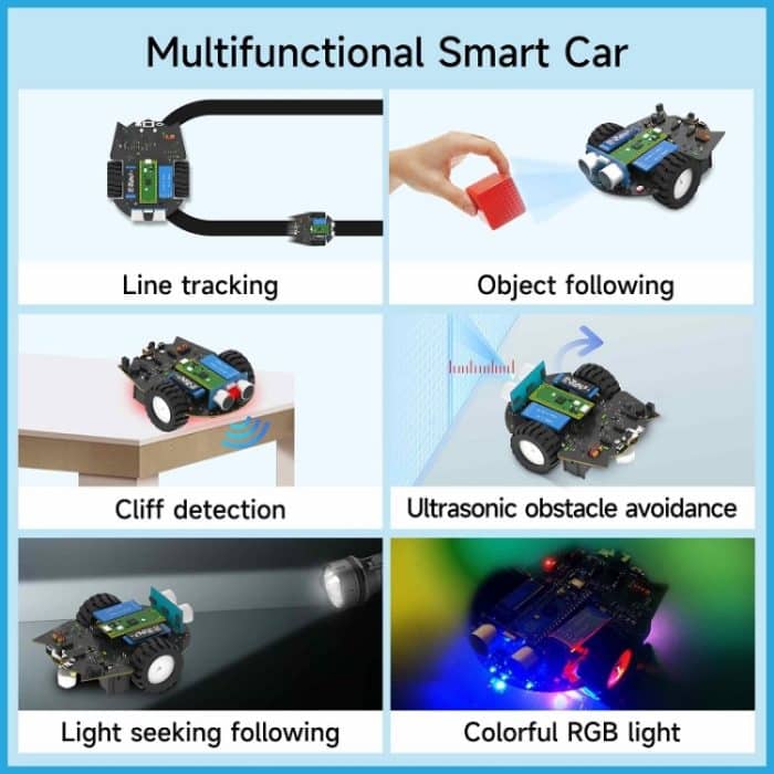 Yahboom Python-Programmierung Smart Car Development Board Kit für Raspberry Pi Pico, Pico Robot – Bild 3
