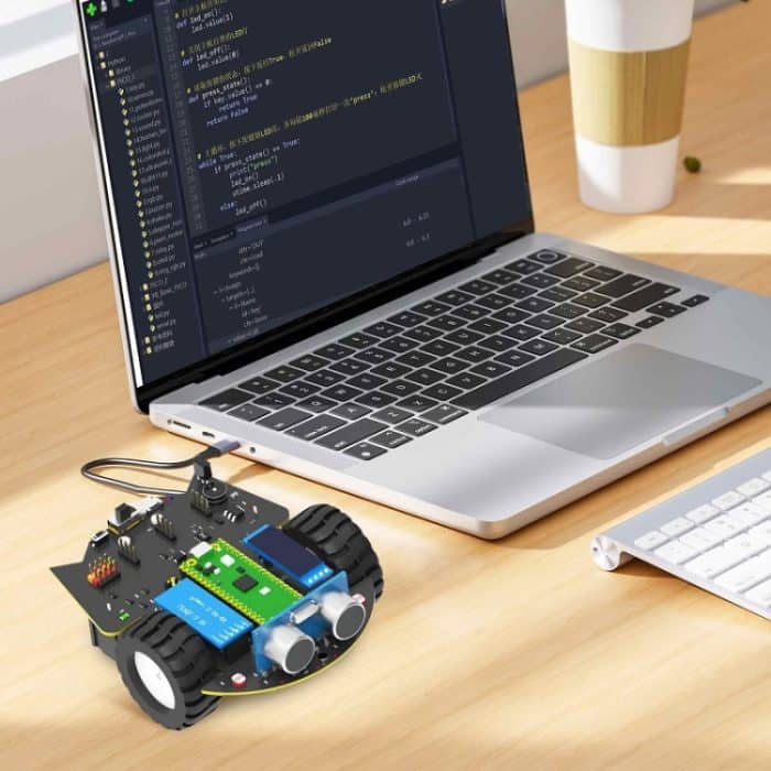 Yahboom Python-Programmierung Smart Car Development Board Kit für Raspberry Pi Pico, Pico Robot – Bild 21