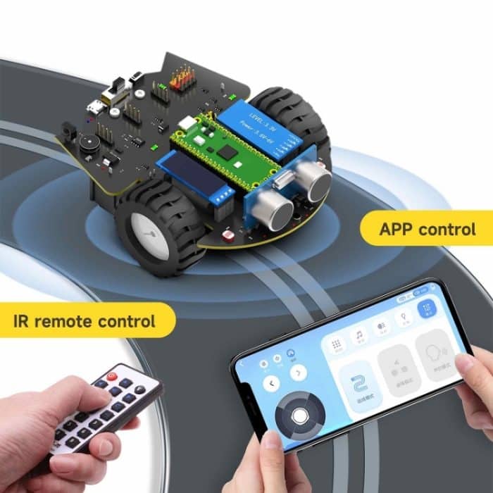 Yahboom Python-Programmierung Smart Car Development Board Kit für Raspberry Pi Pico, Pico Robot – Bild 4