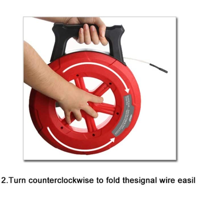 Wand-Rohrverstopfungsdetektor Rohrverstopfungsdetektor für Eisen-/PVC-/Zement-/Stahlrohre, NOYAFA NF-5120, NOYAFA NF-5130, NOYAFA NF-5140 – Bild 11