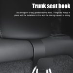 Für Tesla Model Y 2 Stück hinterer Kofferraum-Haken, Taschen-Regenschirm-Aufhänger – Bild 5