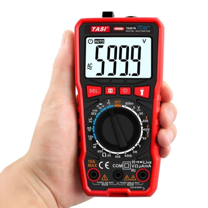 Digitalmultimeter, hochpräzises Amperemeter mit digitaler Anzeige, TA801B – Bild 2