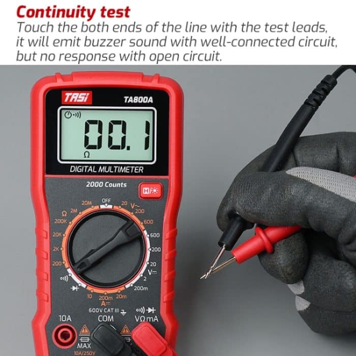 TASI TA800A Universalmessgerät Digitales hochpräzises vollautomatisches Messgerät – Bild 8