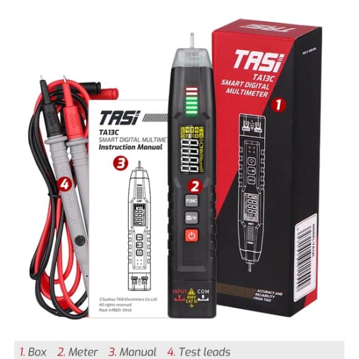TASI TA13C Smart Pen Multimeter Digitales, hochpräzises, kompaktes, tragbares Multimeter – Bild 10