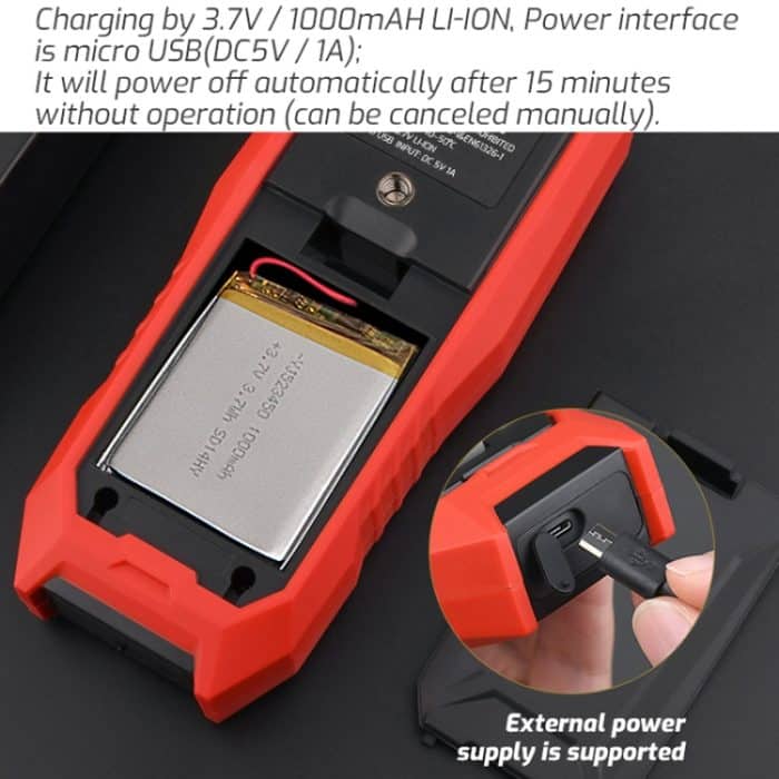 Cumbelo Gasdetektor, tragbares Gasprüfgerät, Erdgas-Entdeckungsdetektiv, TASI TA702A Simulation Bar Display, TASI TA702B Simulation Bar+Digital Display – Bild 4