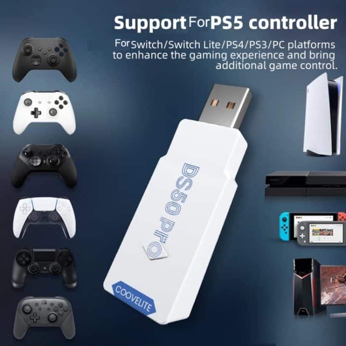 COOVElite DS50 Pro für XboxElite / PS4 Griffkonverter PC-Host-Adapter – Bild 9