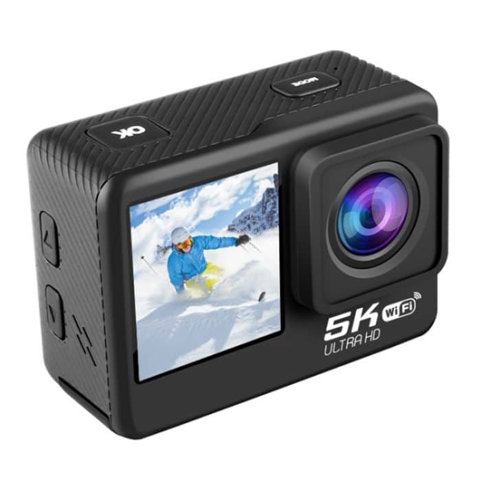 TBD0603867801.jpg 5K/30FPS WIFI HD Anti-Shake Remote Touch Dual-Screen IP68 Wasserdichte Sportkamera, 5K, 5K Camera + 64G Card, 5K Camera+128G Card – Bild 1