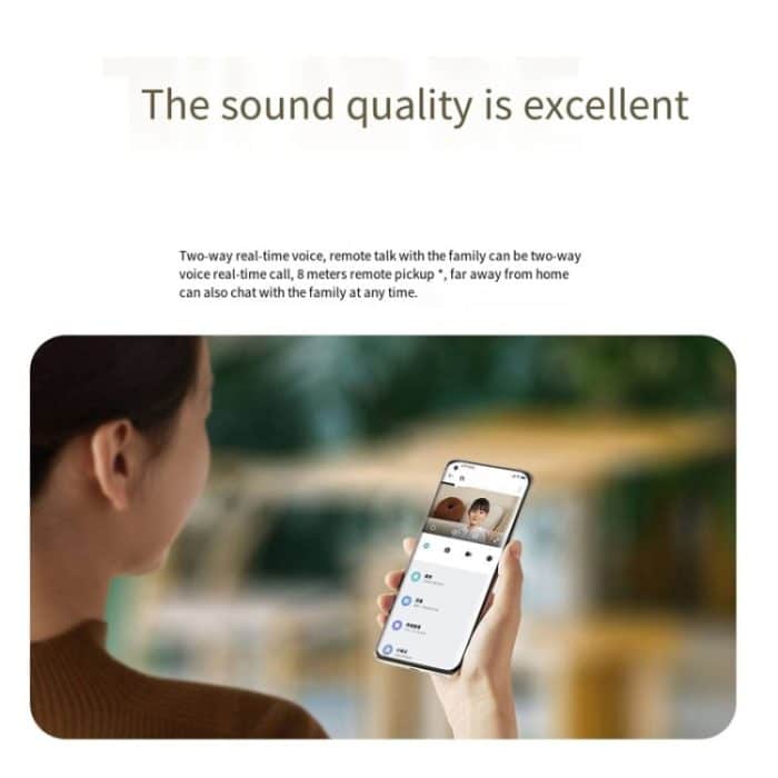 Xiaomi Mijia Smart Camera 3 PTZ-Version 3K AI-Erkennung Babyphone 5MP 360-Grad-Ansicht Webcam Tag- und Nachtarbeit Infrarot-Nachtsicht, mit US-Steckeradapter, 3 PTZ Version – Bild 12