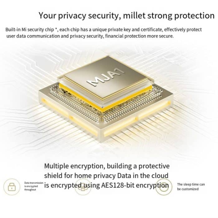 Xiaomi Mijia Smart Camera 3 PTZ-Version 3K AI-Erkennung Babyphone 5MP 360-Grad-Ansicht Webcam Tag- und Nachtarbeit Infrarot-Nachtsicht, mit US-Steckeradapter, 3 PTZ Version – Bild 6