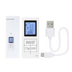 30 m tragbarer, wiederaufladbarer elektronischer Infrarot-Entfernungsmesser, White – Bild 9