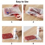 Handvakuummaschine, wiederaufladbare Lebensmittelkonservierungs-Kompressionsaufbewahrungsmaschine – Bild 9