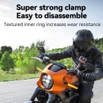 TELESIN Aluminiumlegierung Crab Claw Lenkerrohrklemme für Sportkamera-Handys – Bild 5