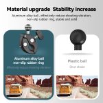 TELESIN Aluminiumlegierung Crab Claw Lenkerrohrklemme für Sportkamera-Handys – Bild 6