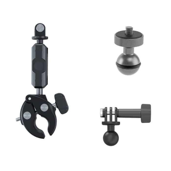 TBD06038816.jpg TELESIN Kunststoff Crab Claw Lenkerrohrklemme für Sportkamera-Handys – Bild 1