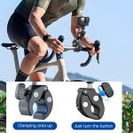 TELESIN Kunststoff Crab Claw Lenkerrohrklemme für Sportkamera-Handys – Bild 6