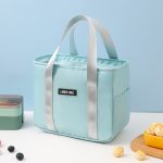 Tragbare Isoliertasche, wasserdichte kleine Mahlzeittasche, Aluminiumfolie, verdickte Lunchtasche