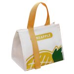 Tragbare Lunchbox-Tasche für Studenten, einfach, verdickt, wasserdicht, Bento-Isoliertasche