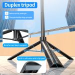 Pixel ST2 1,6 m Anti-Shake-Selfie-Stick-Kopf-Stativ, tragbar, faltbar, mit Fernbedienung, Outdoor-Fotoständer, ST2 – Bild 6