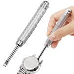 Entferner Uhr Batterieöffner Werkzeuge Metallgriff Hebelmesser