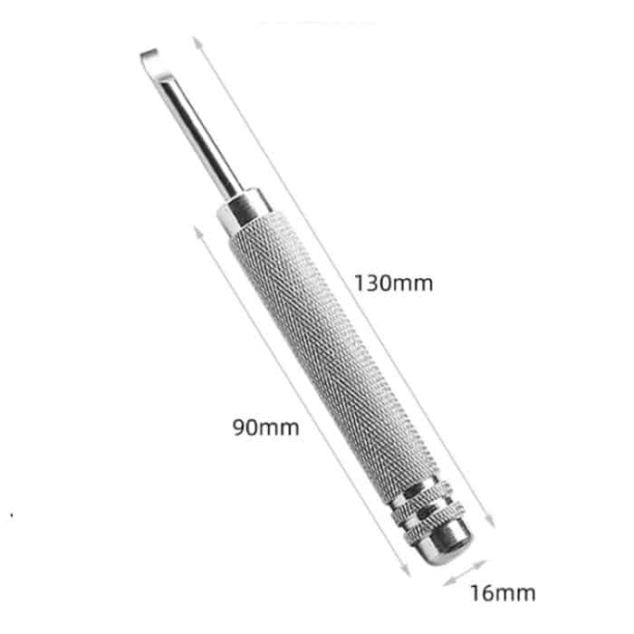 Entferner Uhr Batterieöffner Werkzeuge Metallgriff Hebelmesser – Bild 3