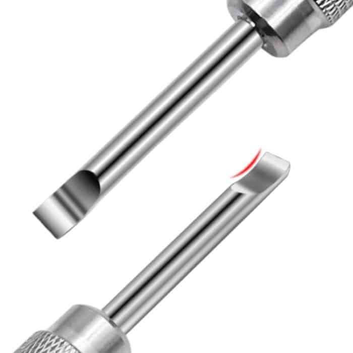 Entferner Uhr Batterieöffner Werkzeuge Metallgriff Hebelmesser – Bild 5