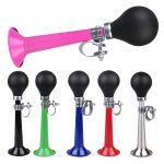 2 Stück 7 Zoll Metallbeschichtung Fahrrad Air Horn Fahrradzubehör, Black, Red, Blue, Pink, Green, Silver – Bild 3