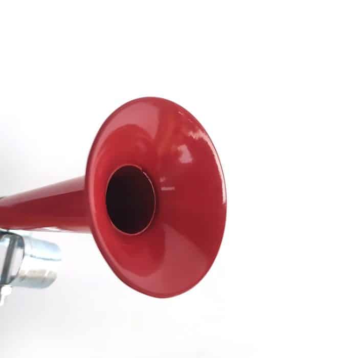 2 Stück 7 Zoll Metallbeschichtung Fahrrad Air Horn Fahrradzubehör, Black, Red, Blue, Pink, Green, Silver – Bild 4