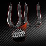 Für Volkswagen Sagitar 2019-2023 4 teile/satz Linkslenker Tür Armlehne Dekorative Aufkleber – Bild 5