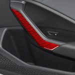 Für Volkswagen Sagitar 2019-2023 4 teile/satz Linkslenker Tür Armlehne Dekorative Aufkleber – Bild 6