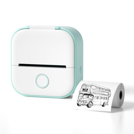 Phomemo T02 Standard Error Mini Pocket Kleiner tragbarer Bluetooth-Telefon-Fotoetiketten-Thermodrucker, Standard