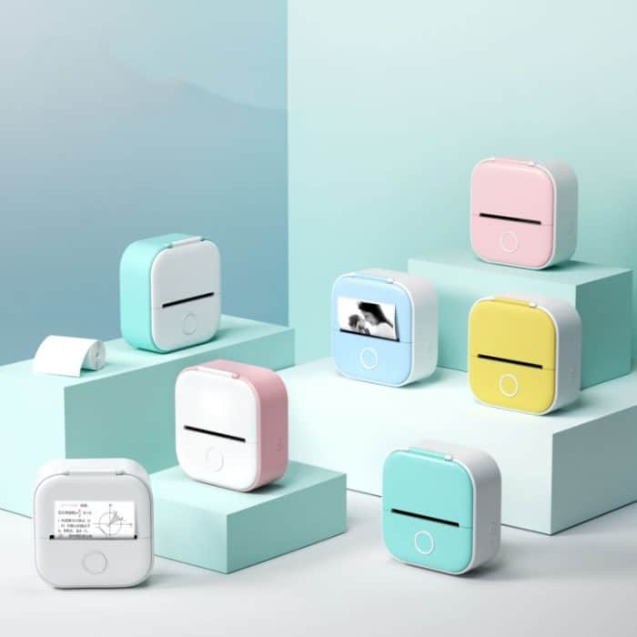 Phomemo T02 Standard Error Mini Pocket Kleiner tragbarer Bluetooth-Telefon-Fotoetiketten-Thermodrucker, Standard – Bild 2