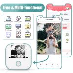 Phomemo T02 Geschenkbox Telefon Bluetooth Minidrucker Foto Thermodrucker Familie Student Drucker für falsche Fragen, Gift Box – Bild 4