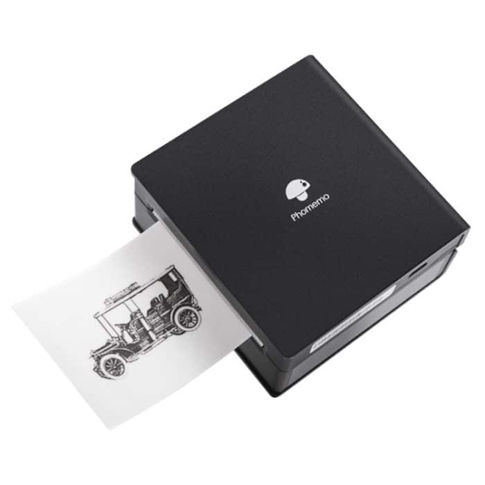 Kleiner, tragbarer Bluetooth-Foto-Thermoetikettendrucker für falsche Fragen im Taschenformat, Phomemo M02-BK, Phomemo M02-WH, Phomemo M02-GN, Phomemo M02-PK – Bild 1