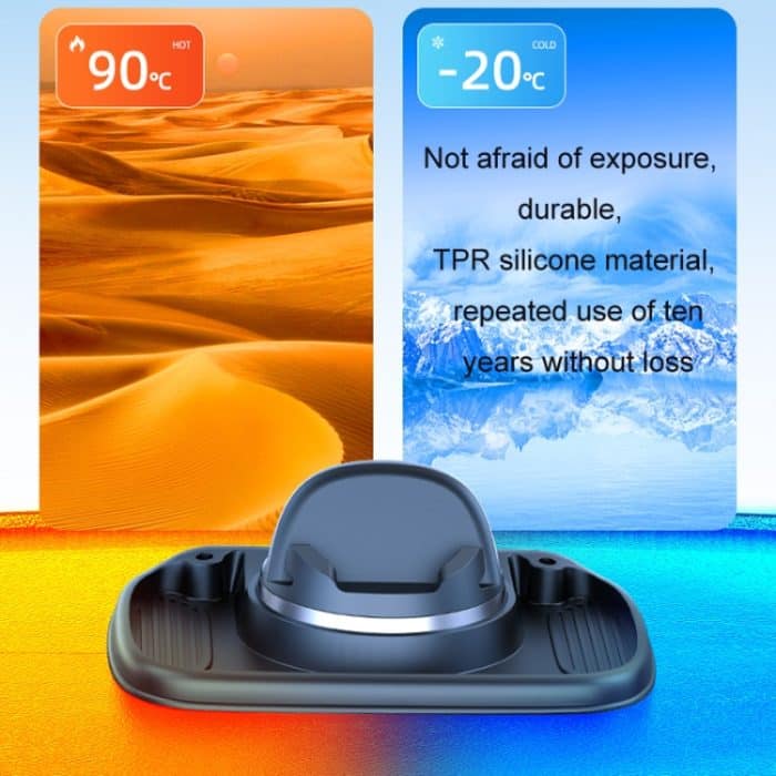 3-in-1-Multifunktions-Autotelefonhalter, Armaturenbrett-Halterung, Dekoration – Bild 6