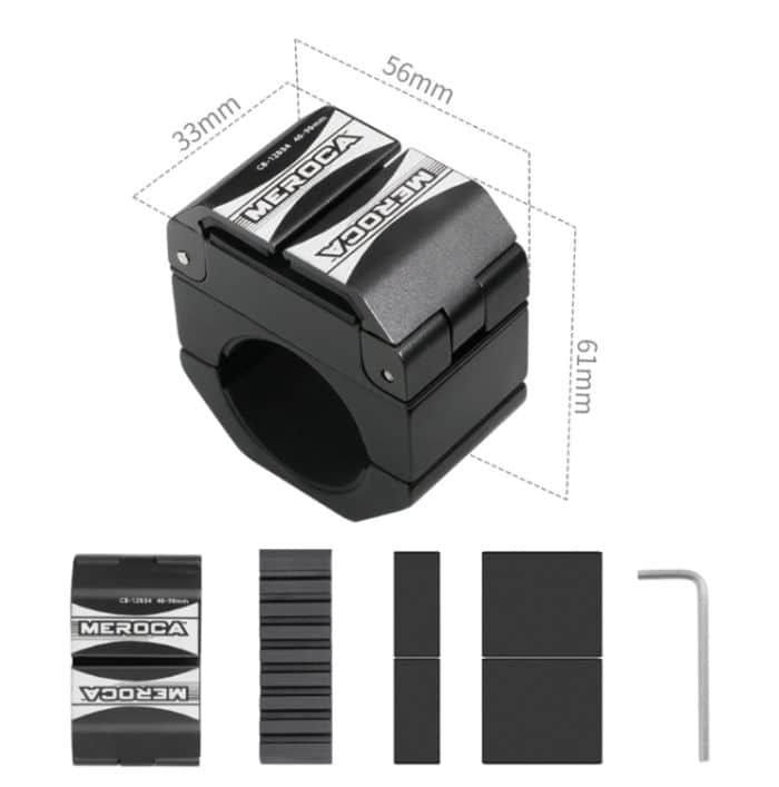 Ringförmige Fahrrad-Aluminiumlegierung-Handyhalterung, Motorrad-Navigationshalterung – Bild 3