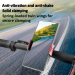 Ringförmige Fahrrad-Aluminiumlegierung-Handyhalterung, Motorrad-Navigationshalterung – Bild 6