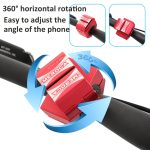 Ringförmige Fahrrad-Aluminiumlegierung-Handyhalterung, Motorrad-Navigationshalterung – Bild 7