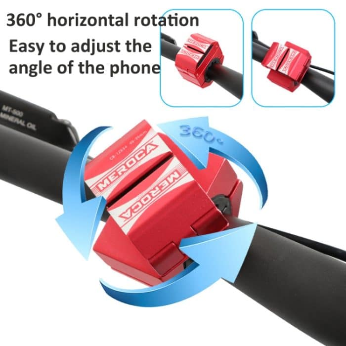Ringförmige Fahrrad-Aluminiumlegierung-Handyhalterung, Motorrad-Navigationshalterung – Bild 7