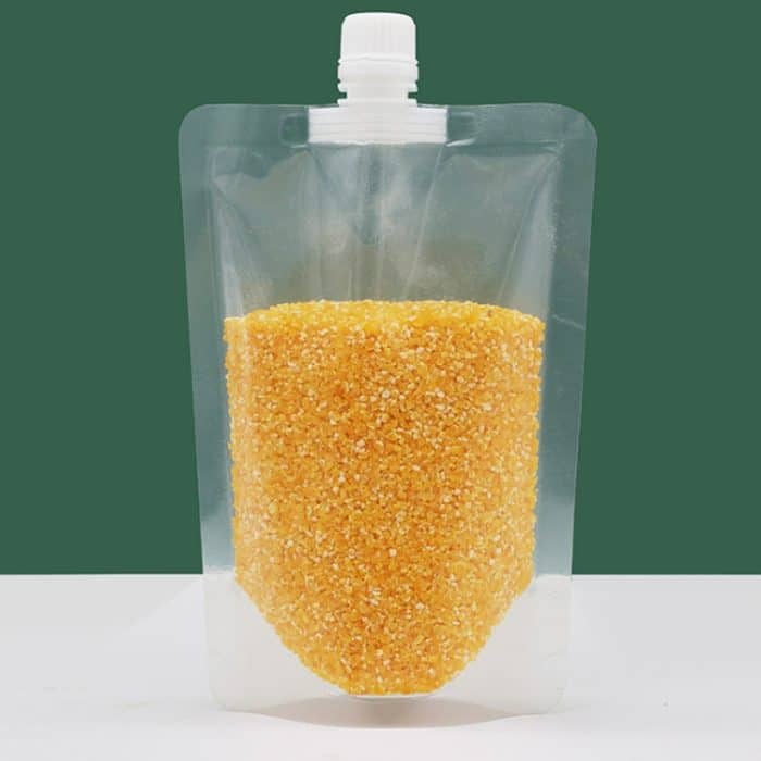 5 Stück tragbare Lebensmittelverpackungsbeutel, Getreideversiegelte Beutel, Frischhalte-Aufbewahrungsbeutel, 500g, 1kg, 1.5kg, 2.5kg – Bild 1