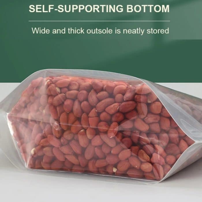 5 Stück tragbare Lebensmittelverpackungsbeutel, Getreideversiegelte Beutel, Frischhalte-Aufbewahrungsbeutel, 500g, 1kg, 1.5kg, 2.5kg – Bild 7