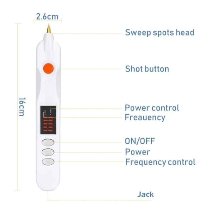 Spot Mole Pen Spot Removal Instrument Home Beauty Instrument, Charging Model EU Plug, Charging Model US Plug, Charging Model UK Plug, Plug-in Model EU, US  Plug -in Model, UK Plug-in Model – Bild 4