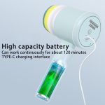 Multifunktionale tragbare, kabellose, klappbare elektrische Reinigungsbürste – Bild 4